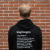 HOODIE "KLAPLONGEN”