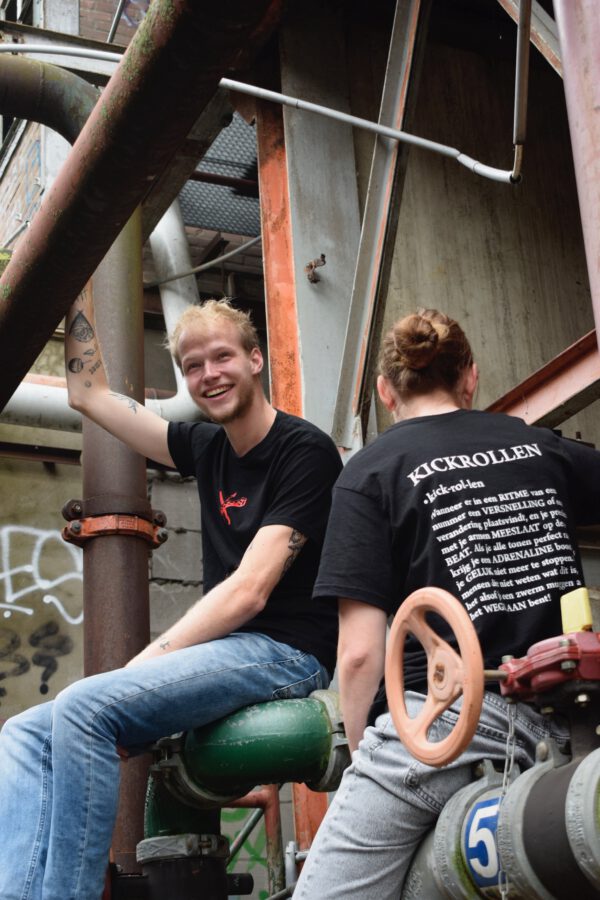 SHIRT "KICKROLLEN"